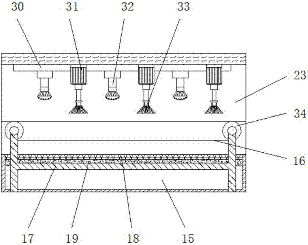 Modified transparent plastic silkworm net cleaning device for agricultural silkworm breeding