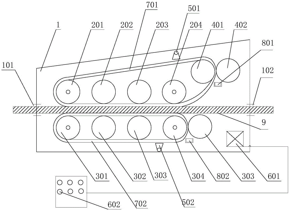 Double wringing water removal method for tire rubber component