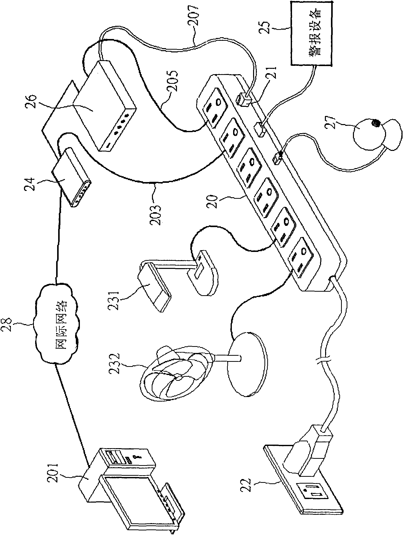 Method for controlling remote device by using real-time message and control device