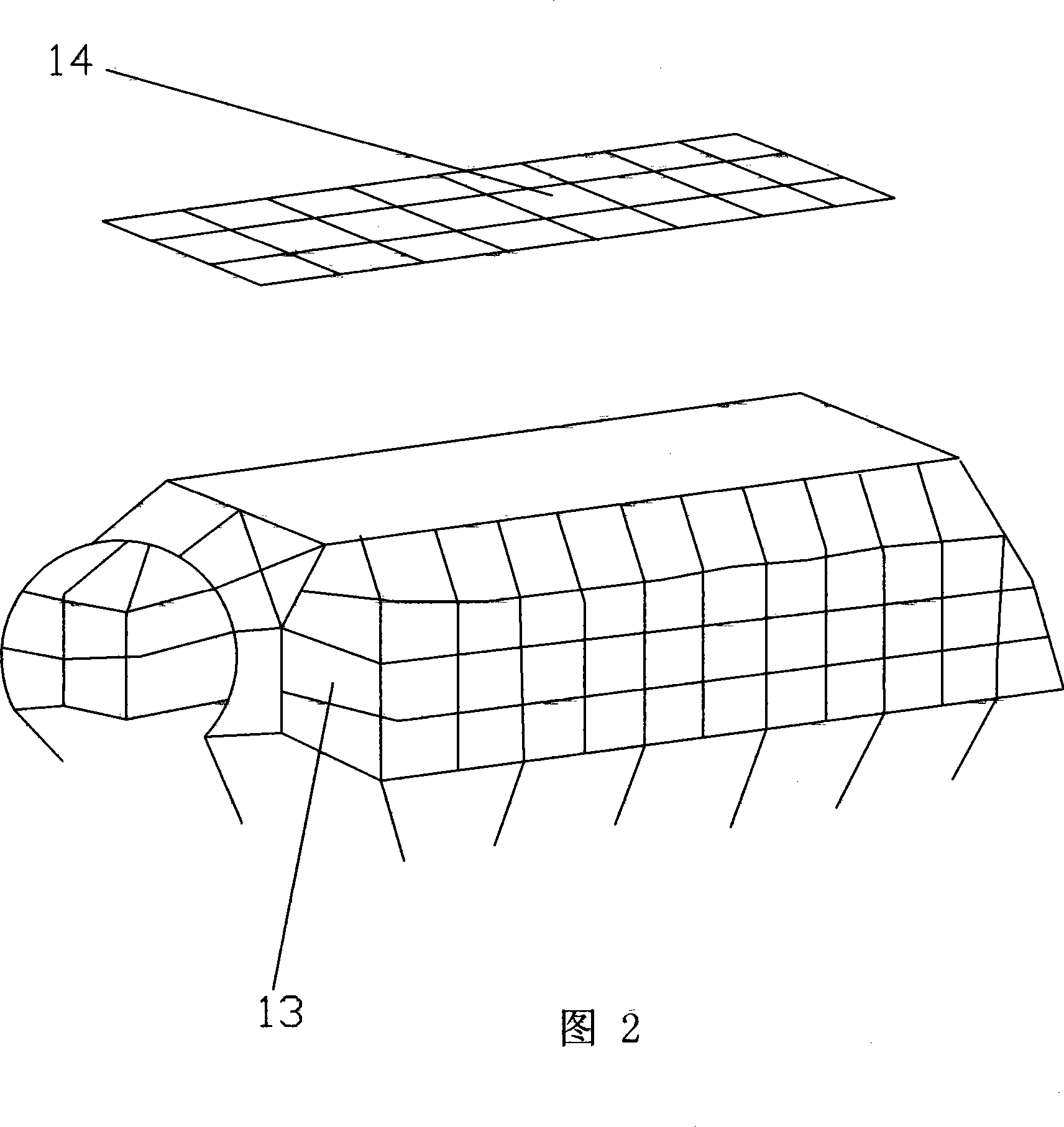 Lightning protection system for wind generator set