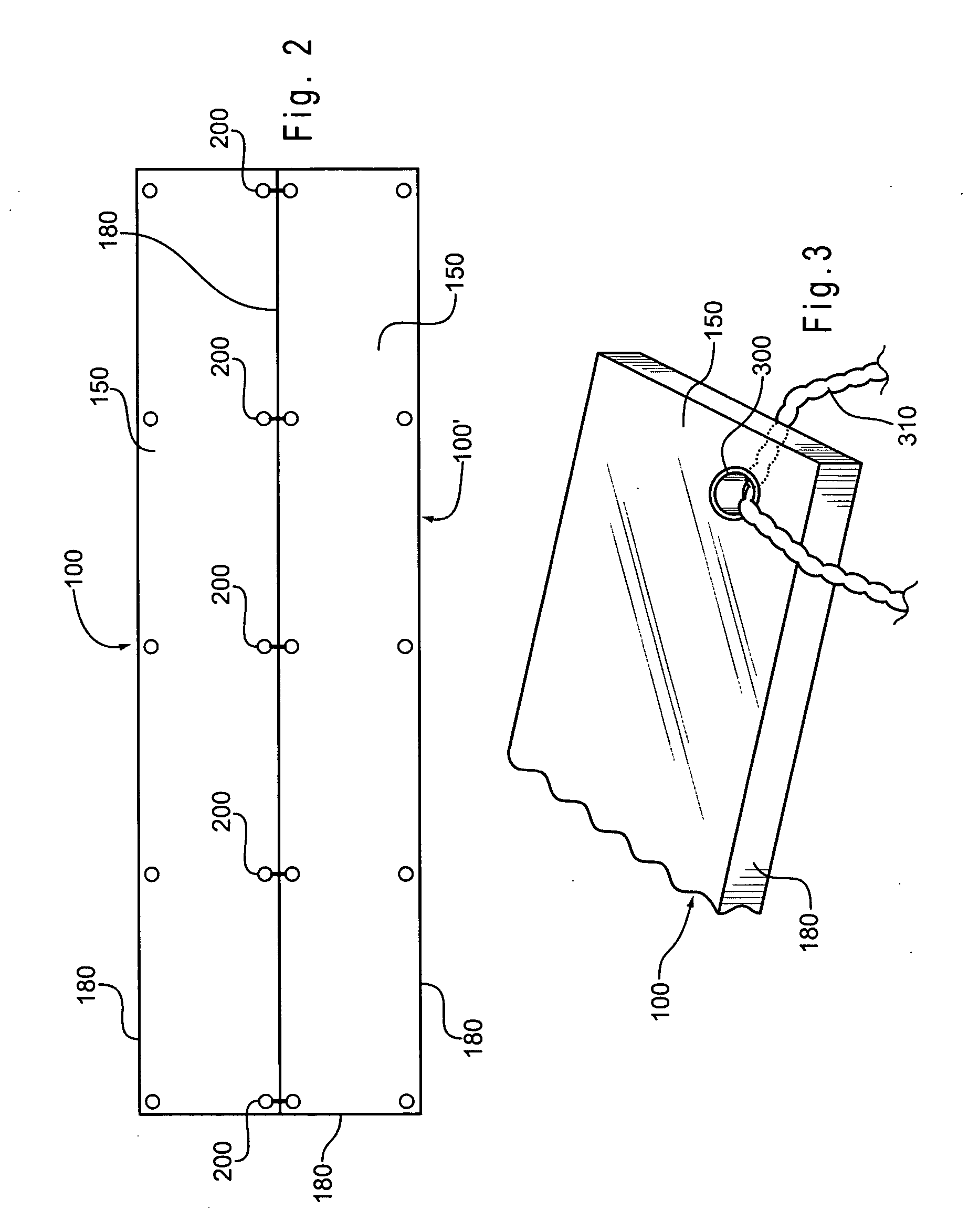 Floating water mat