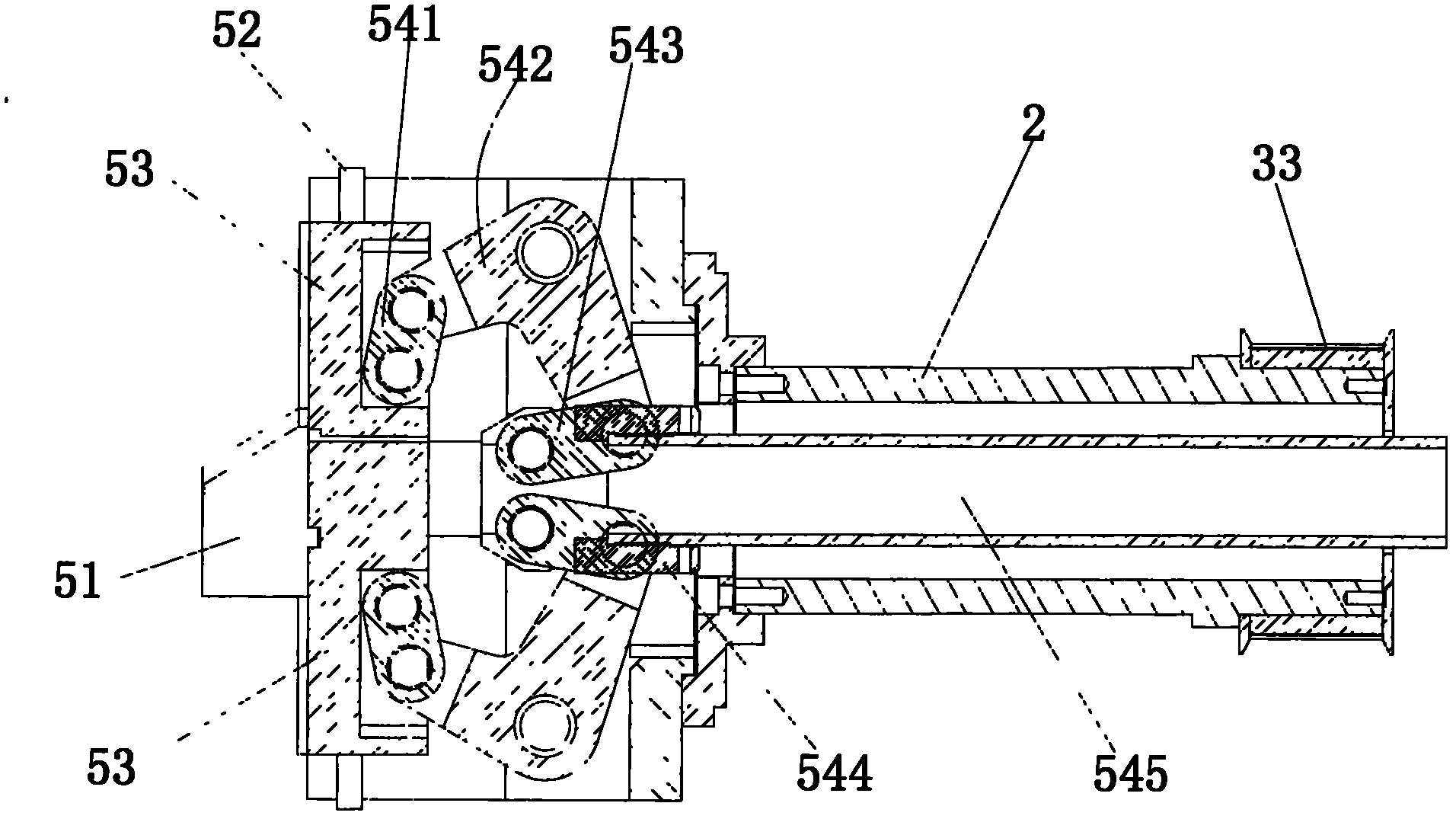 Revolving-extrusion sealing device for pipe sealing machines