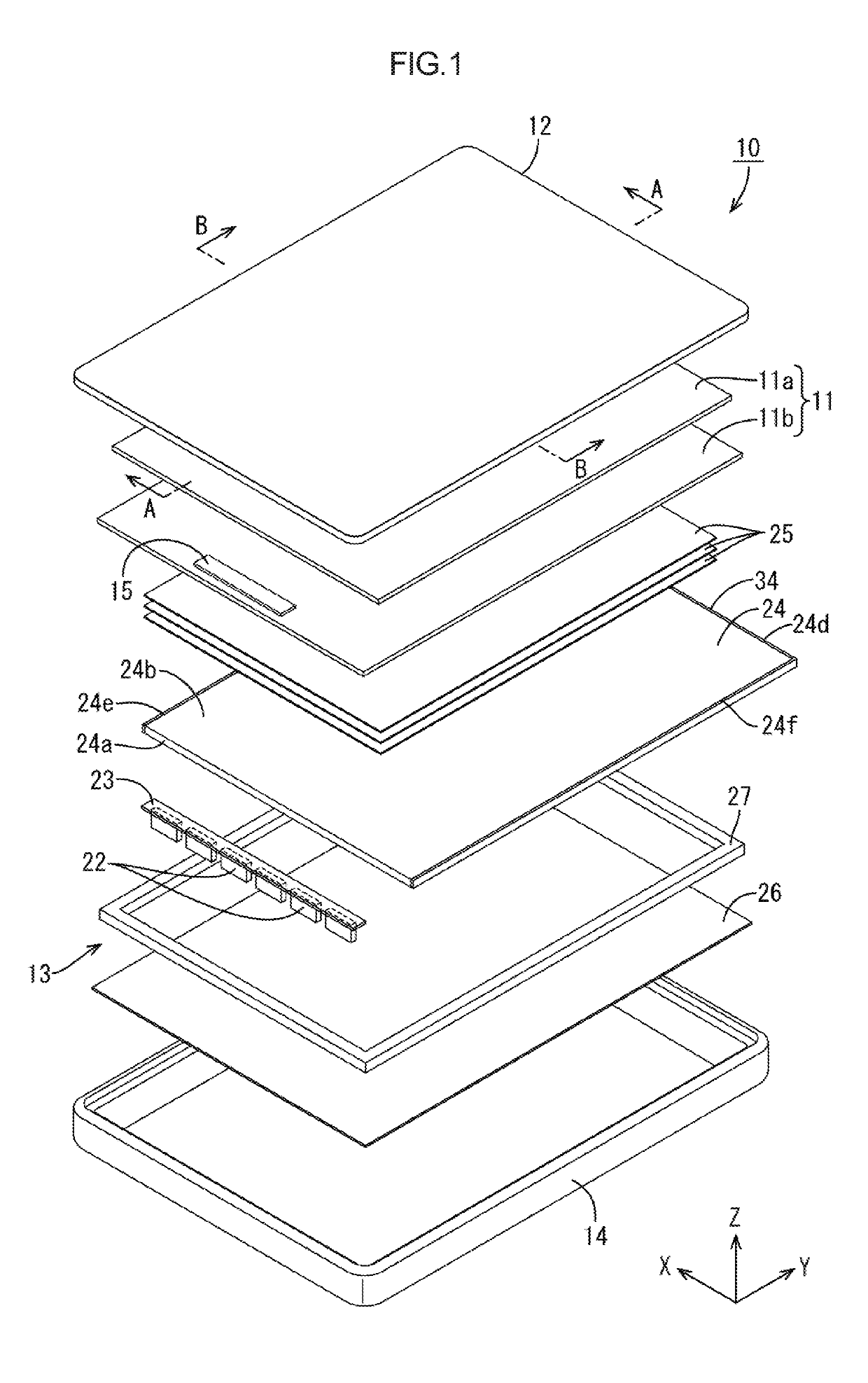 Lighting device, display device, and method of manufacturing lighting device