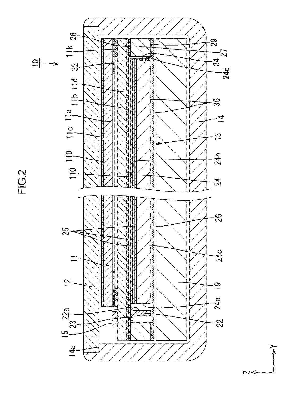 Lighting device, display device, and method of manufacturing lighting device