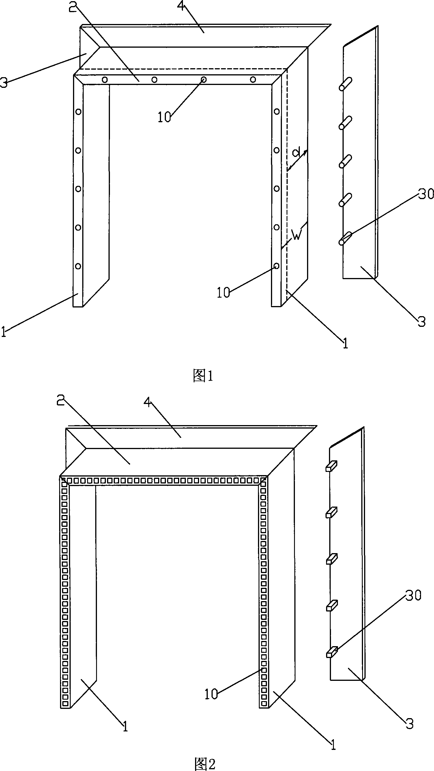 Door window trim capable of being intercepted and used randomly