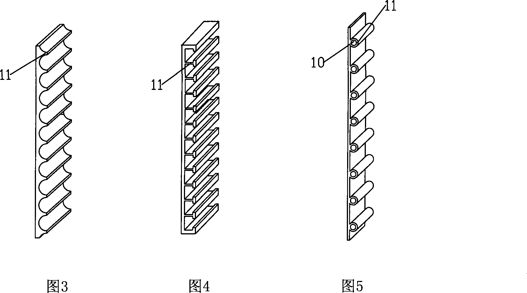 Door window trim capable of being intercepted and used randomly