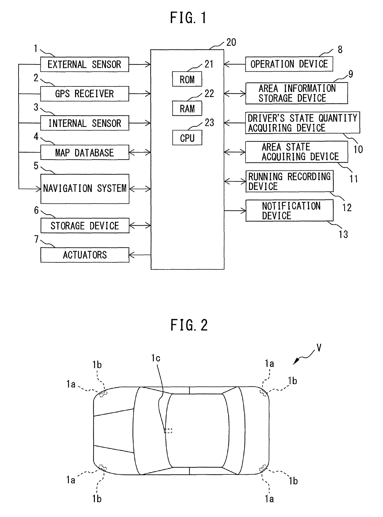 Control system for and control method of autonomous driving vehicle