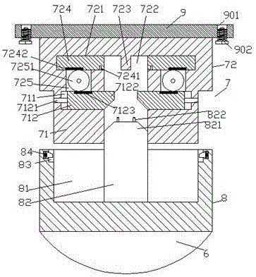 Loudspeaker device convenient to maintain