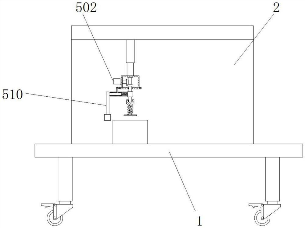 Automatic packaging device for clothing packaging box