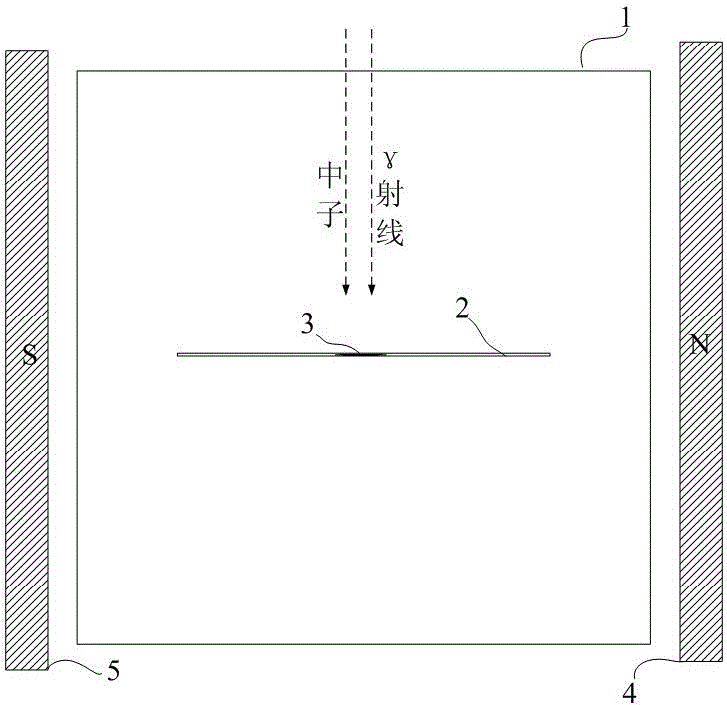 Neutron detector based on fission-electron collection principle