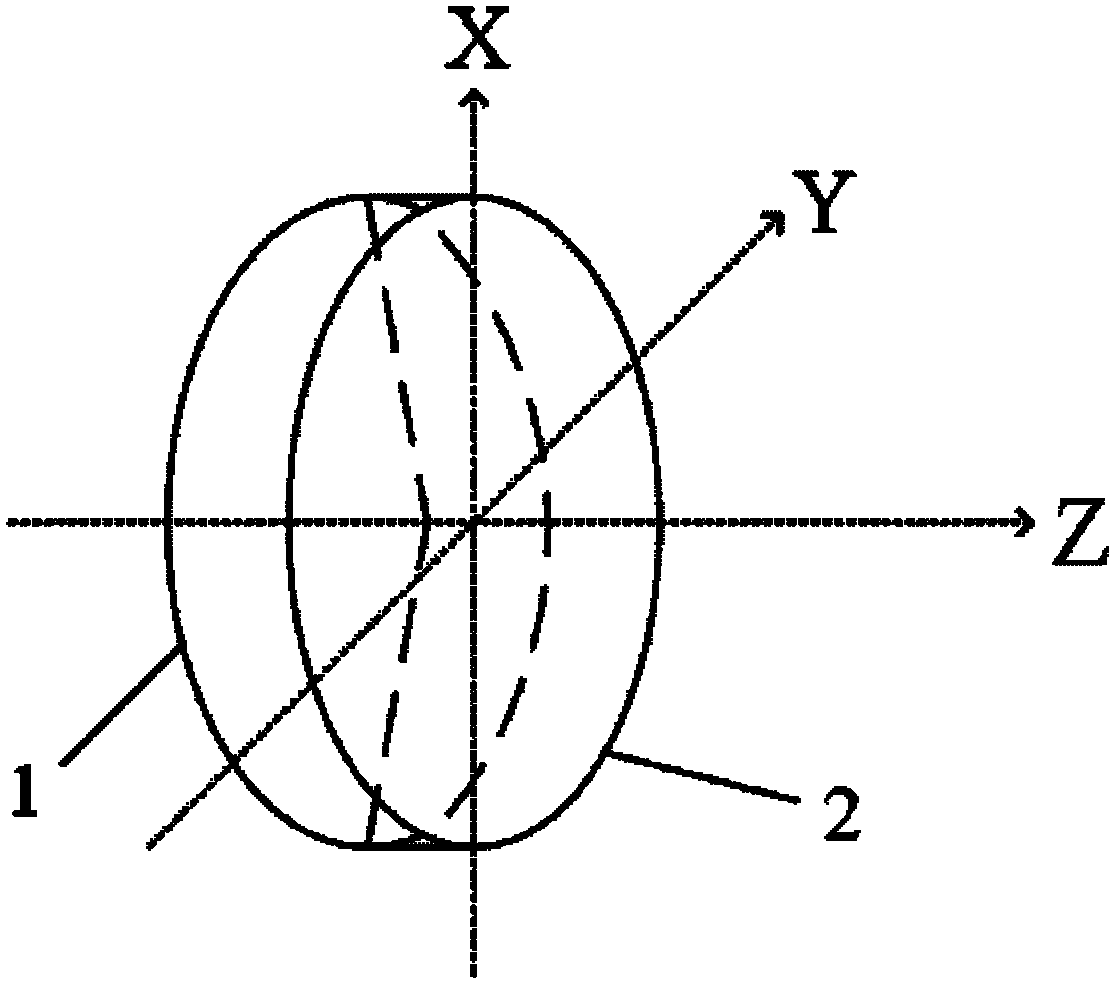 Combined cone lens for generating long-distance diffraction-free Bessel beam