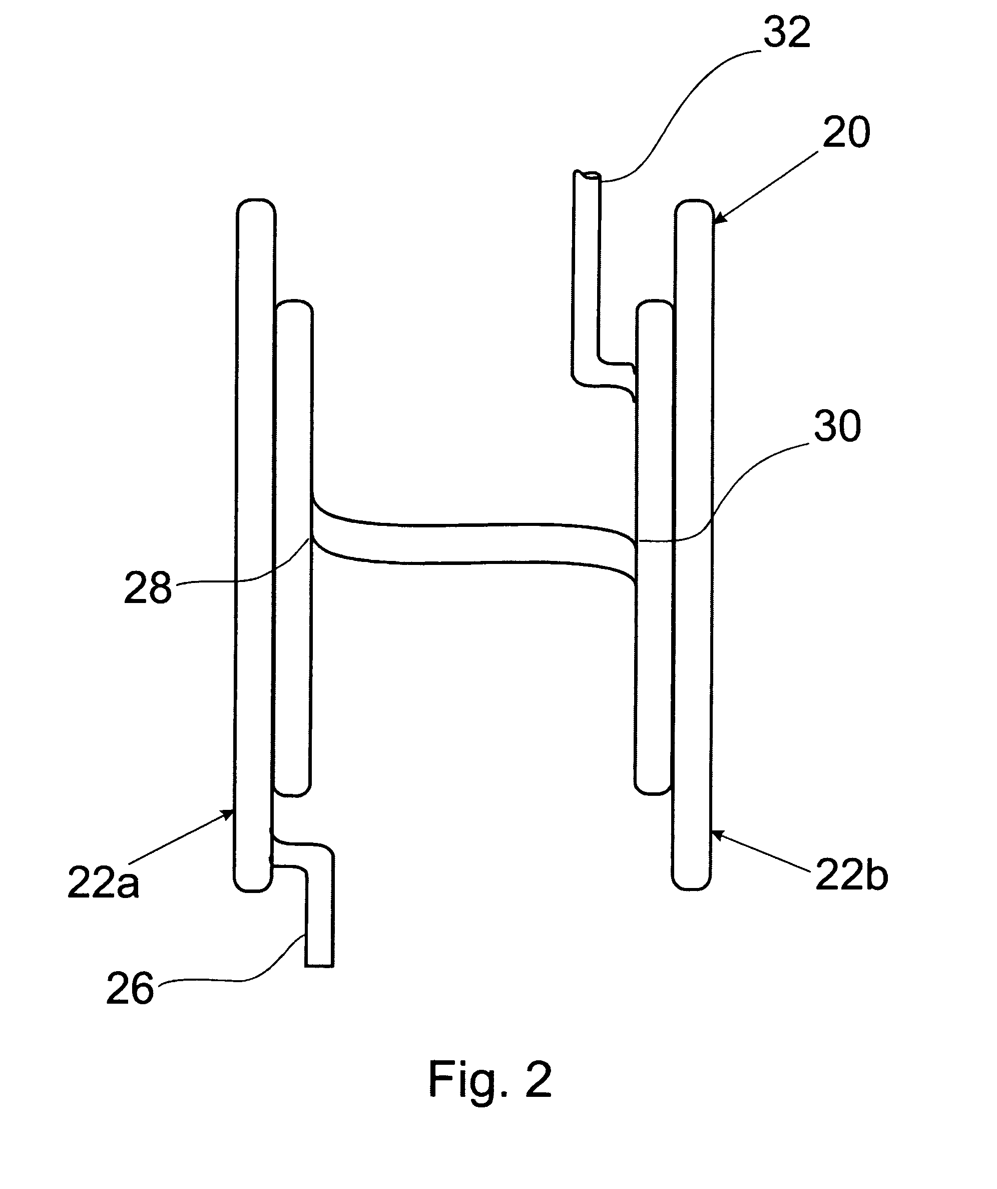 RF antenna assembly for treatment of inner surfaces of tubes with inductively coupled plasma