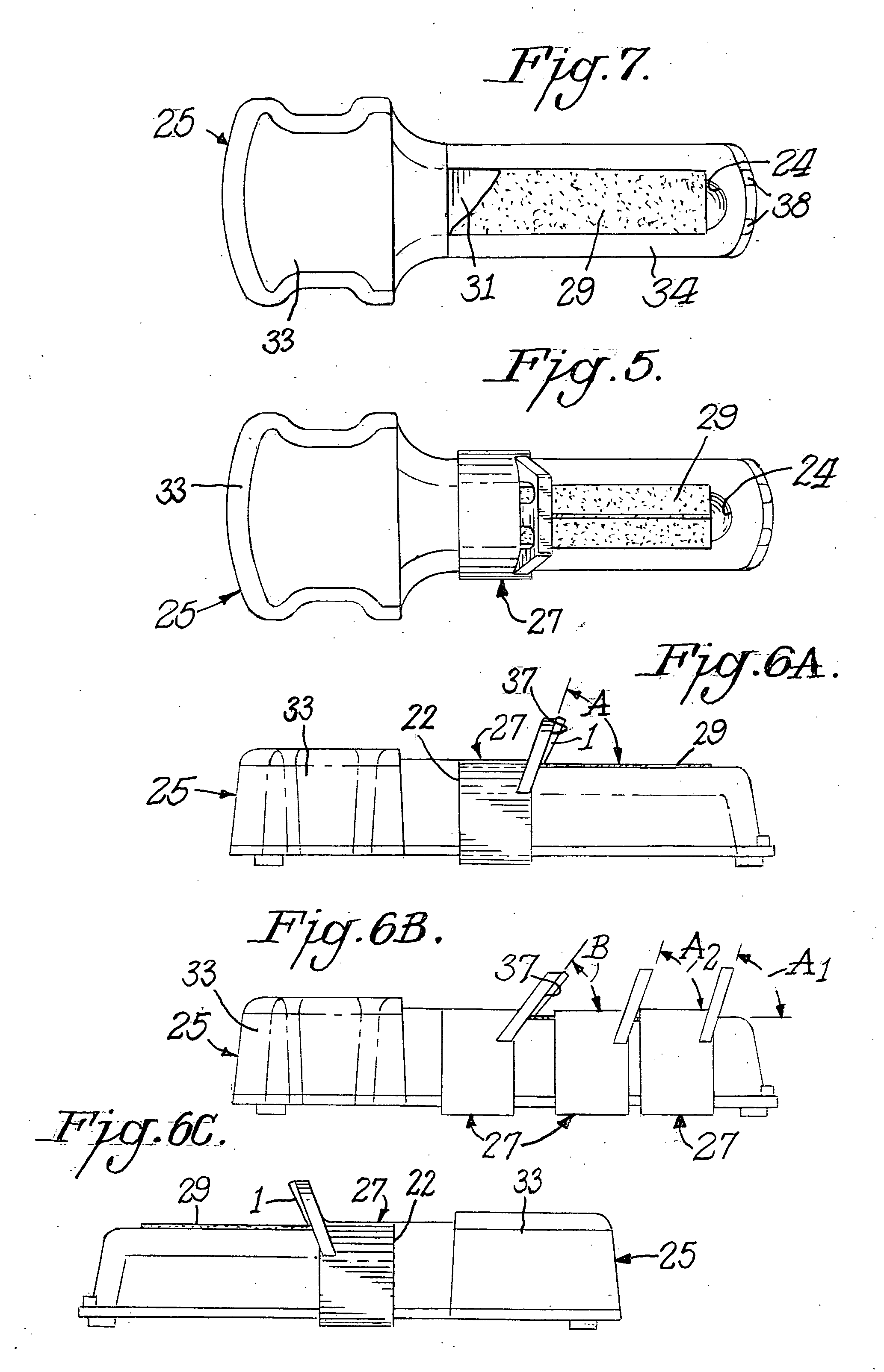 Versatile manual scissor sharpener