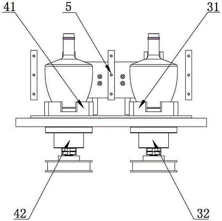 Full-automatic bottle washing machine