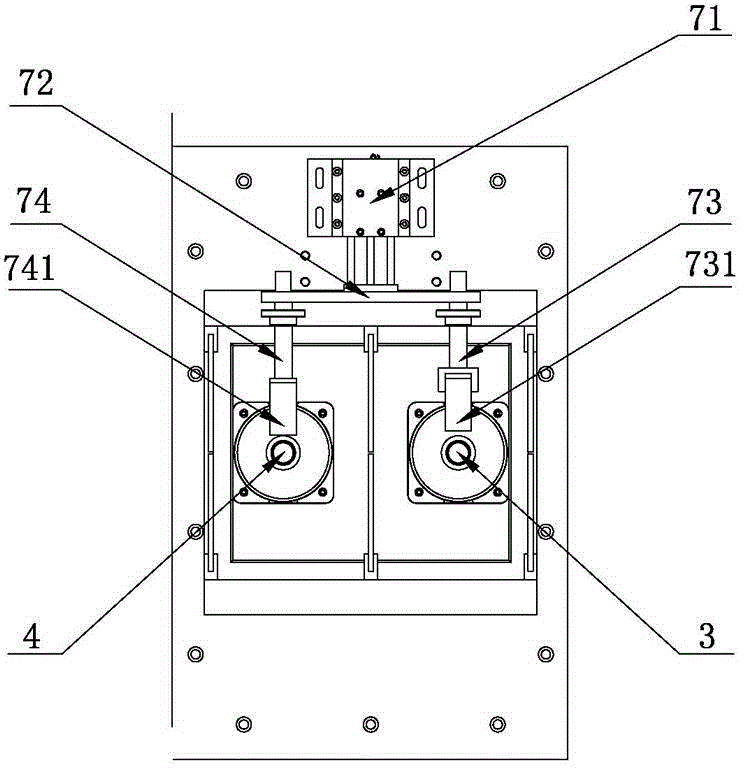 Full-automatic bottle washing machine