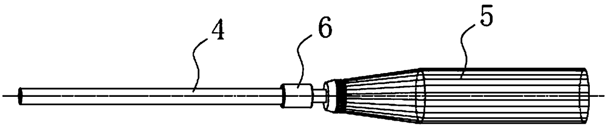 Test method of double shield TBM tunneling tunnel surrounding rock rebound value