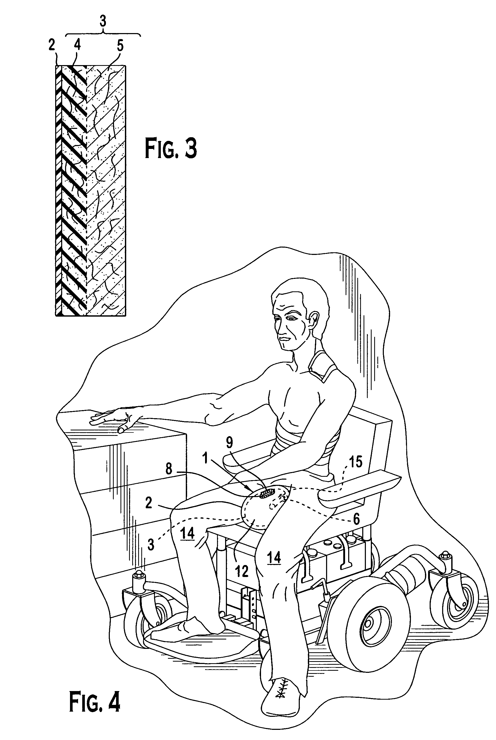 Disposable urinary collection device having elastic penis opening orthogonal to elastic hand opening