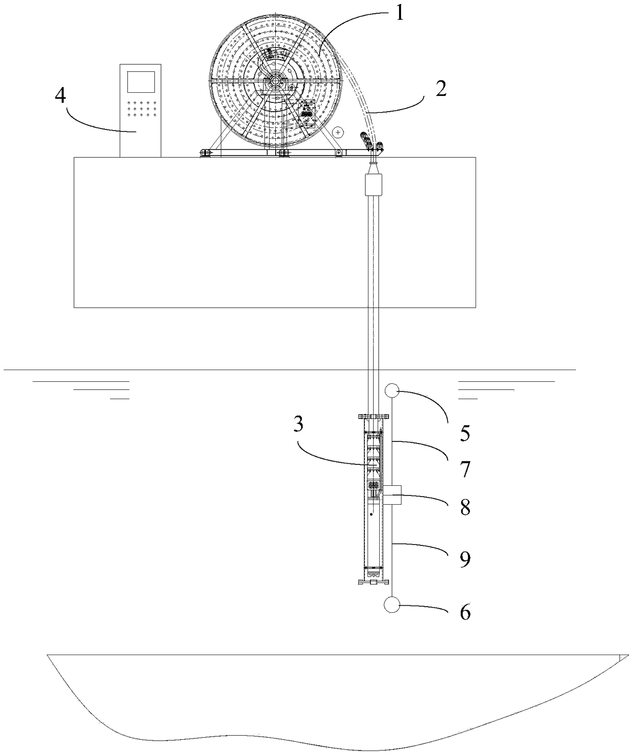 Seawater lifting device and control method