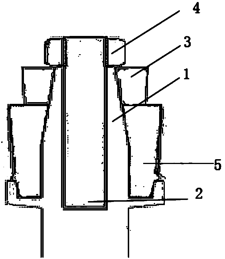 Self-locking connection device of battery