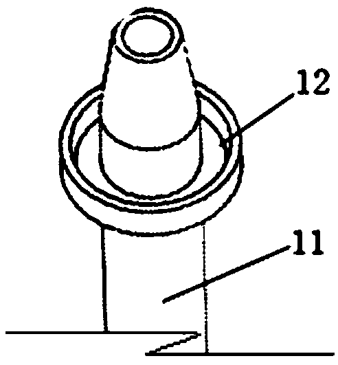 Self-locking connection device of battery