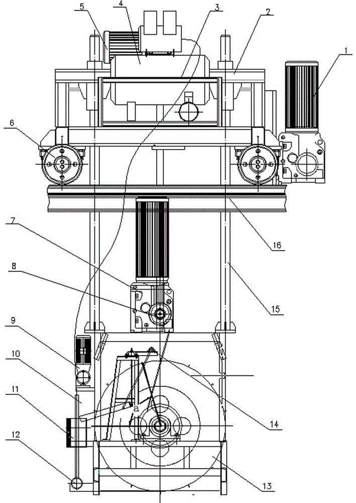 Rotary magnetic disk combined-type soil magnetic enrichment and purification in-situ recovery device