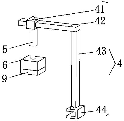 Shoemaking stamping machine with adjustable height