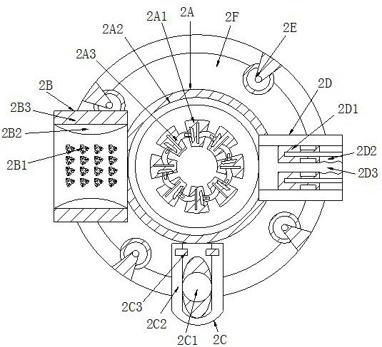 Basic nursing oxygen catheter fixing frame