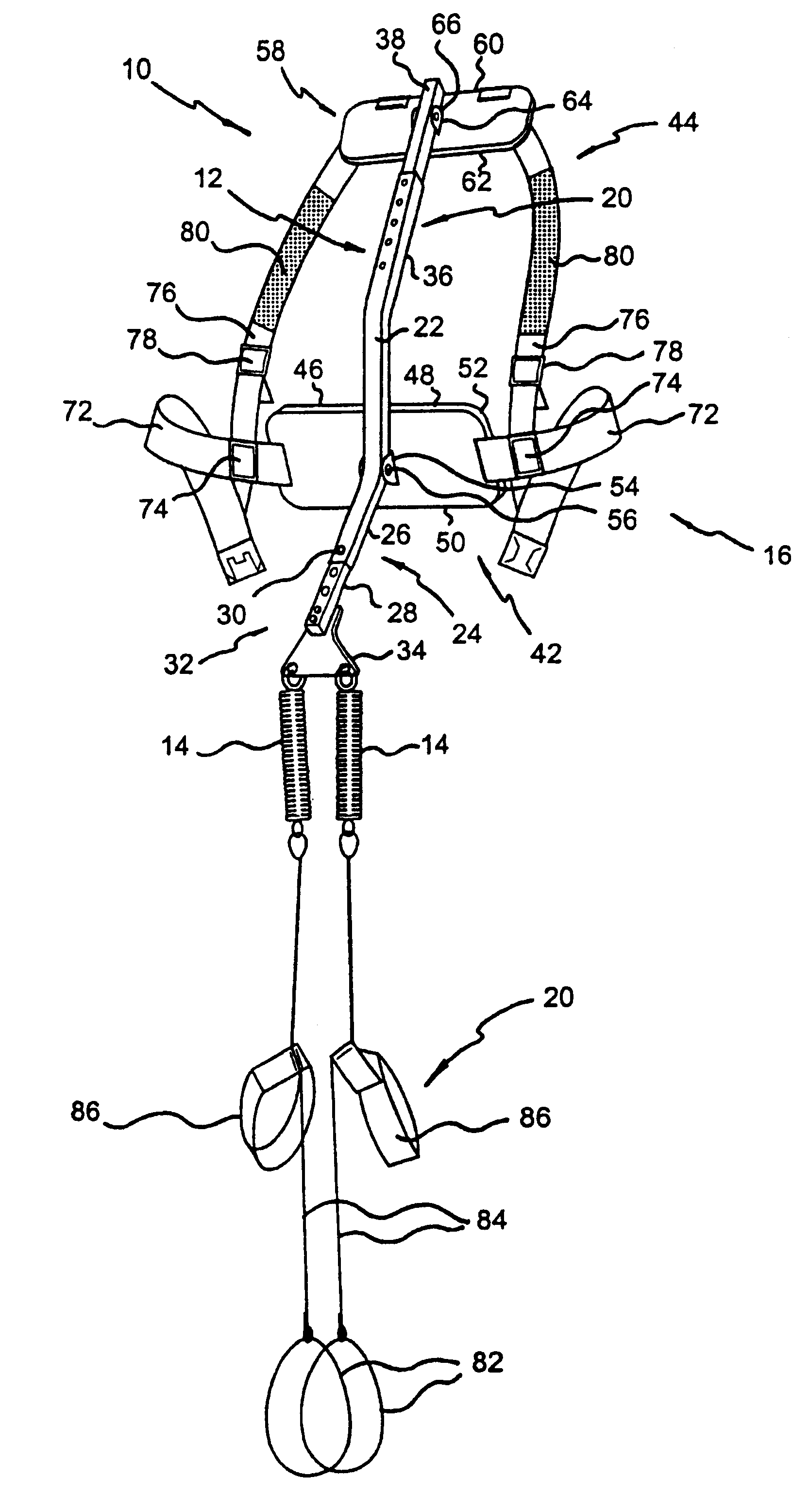 Upper body support