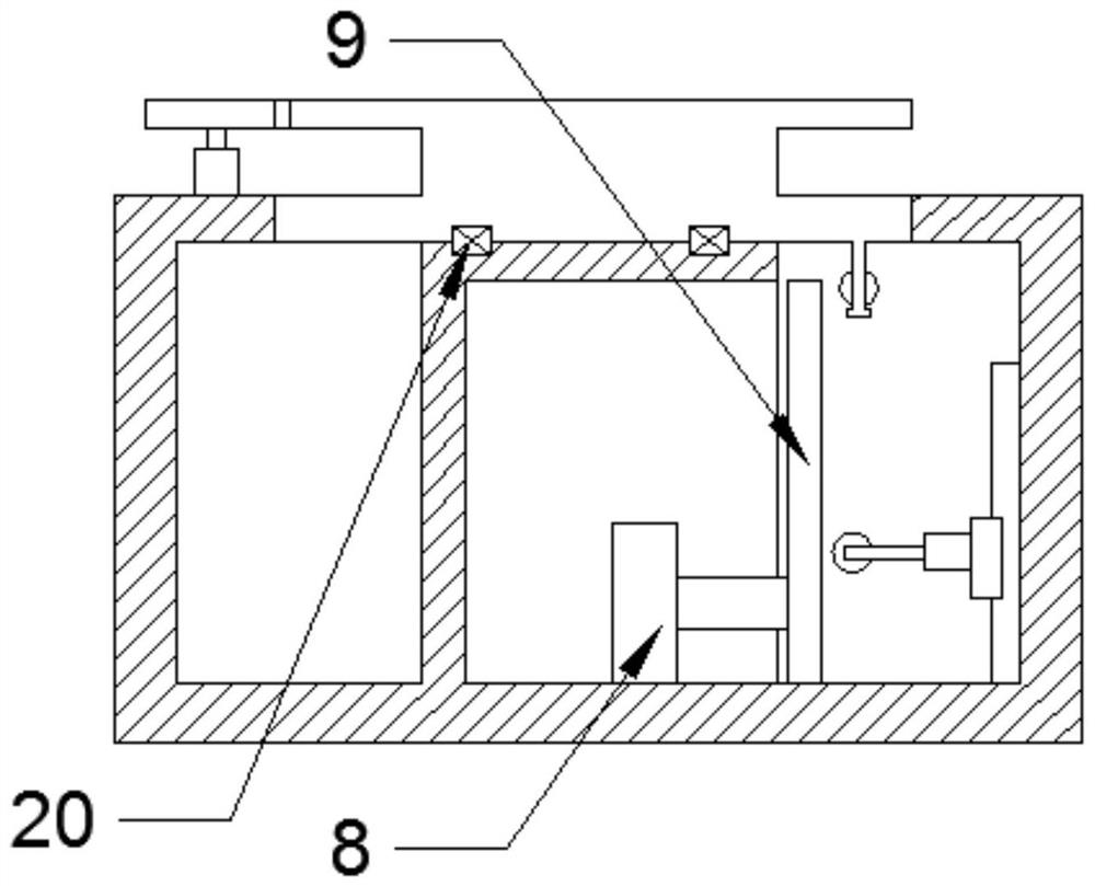 Wrinkle removing method and wrinkle removing device for cotton sock all-in-one machine