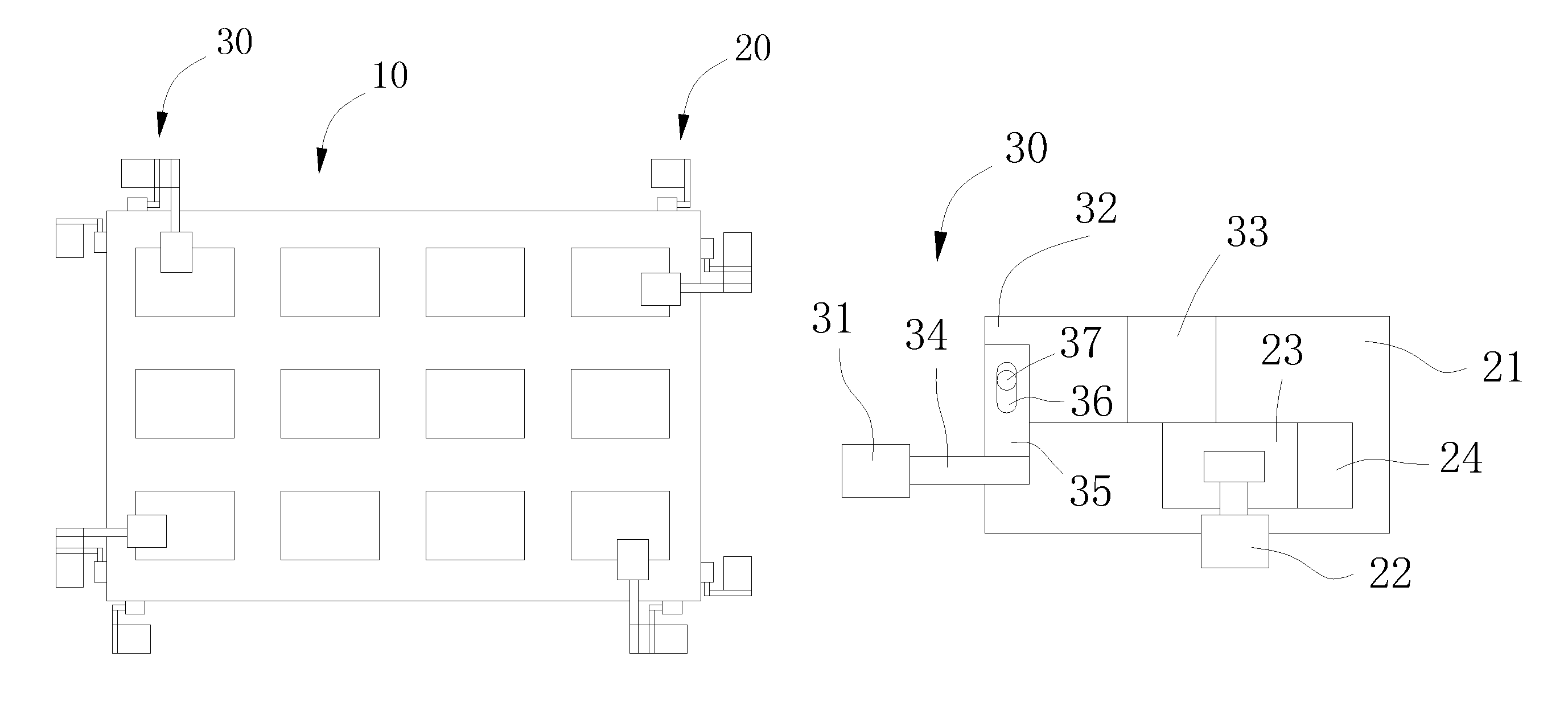 Alignment inspecting system for liquid crystal substrate