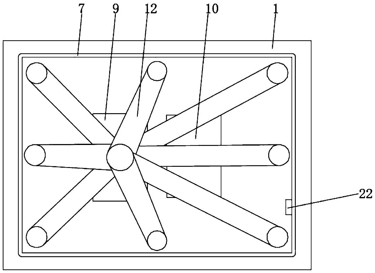 Intelligent transport case applicable to cold-chain logistics