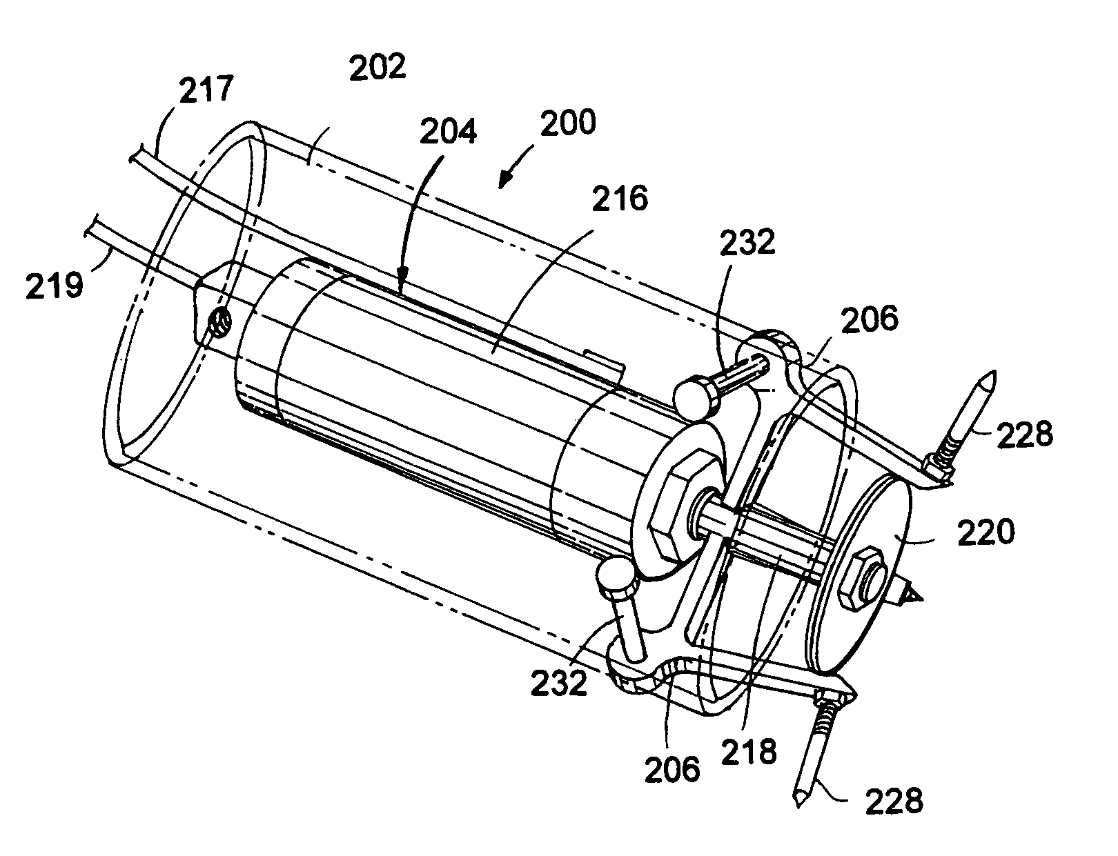 Drain line re-perforator device