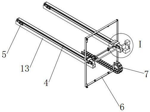 Dishwasher rinsing device