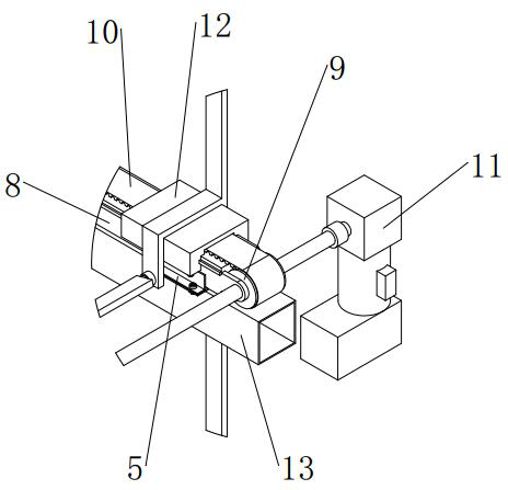 Dishwasher rinsing device