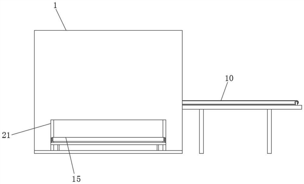 Efficient cleaning and drying integrated device for automobile parts