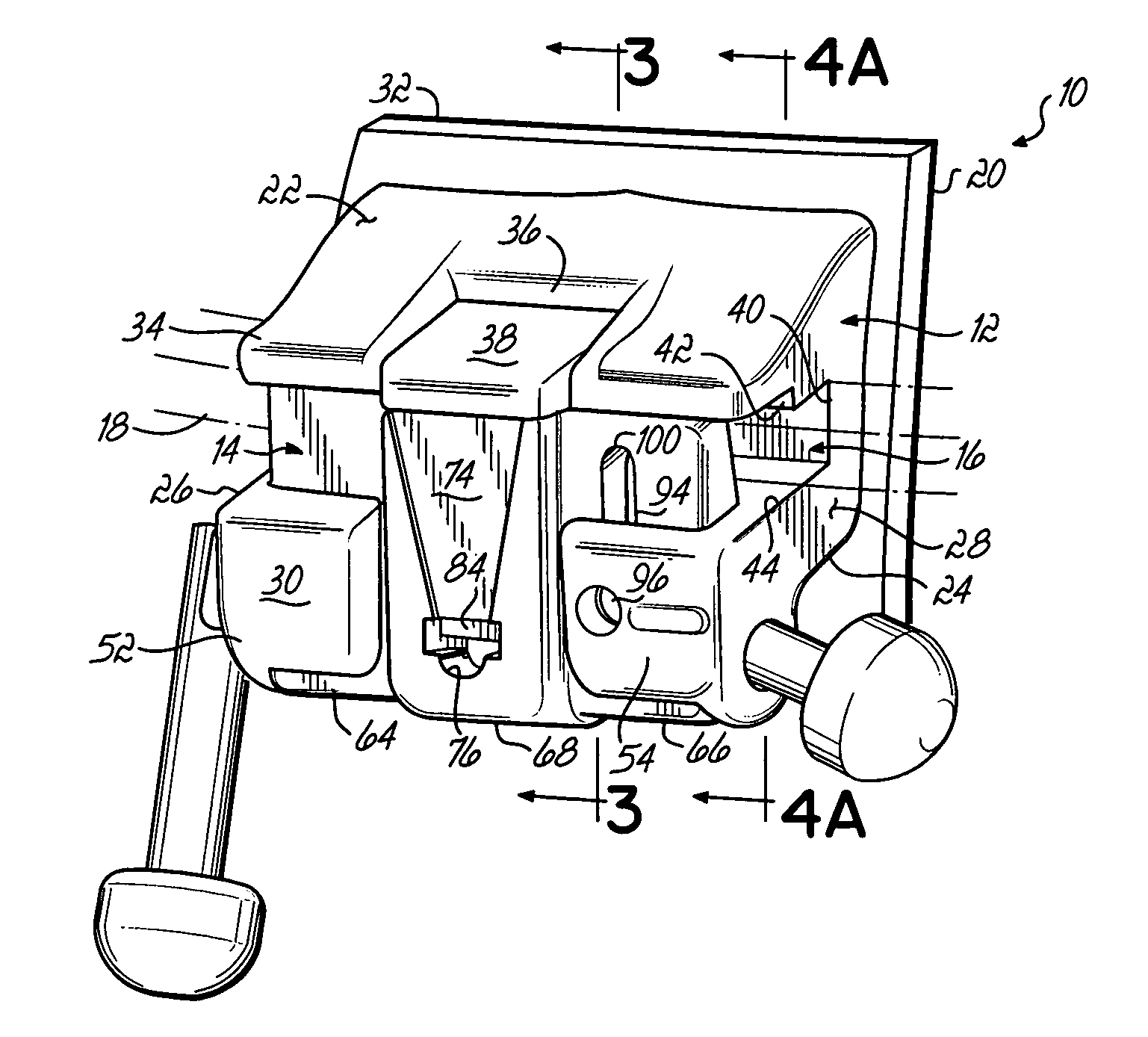 Self-ligating orthodontic bracket