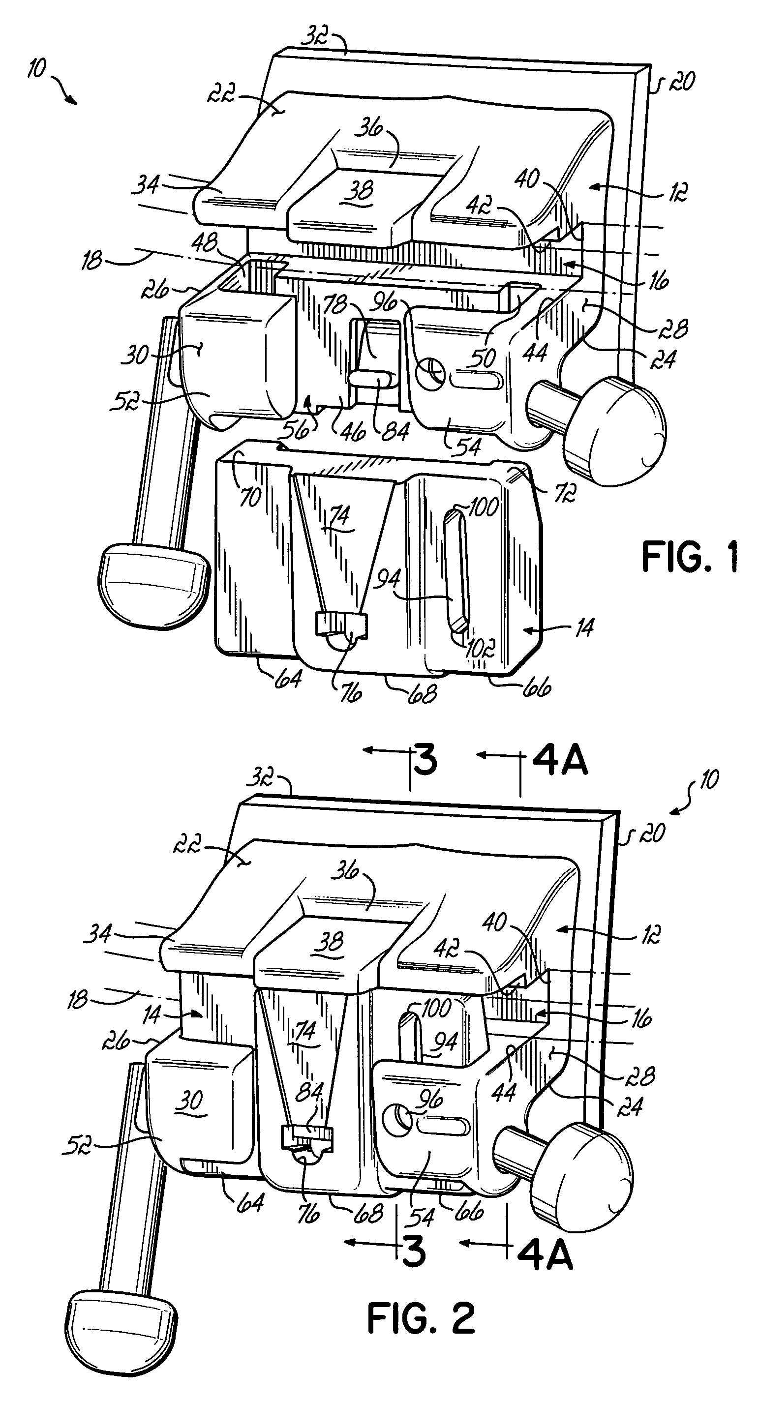 Self-ligating orthodontic bracket