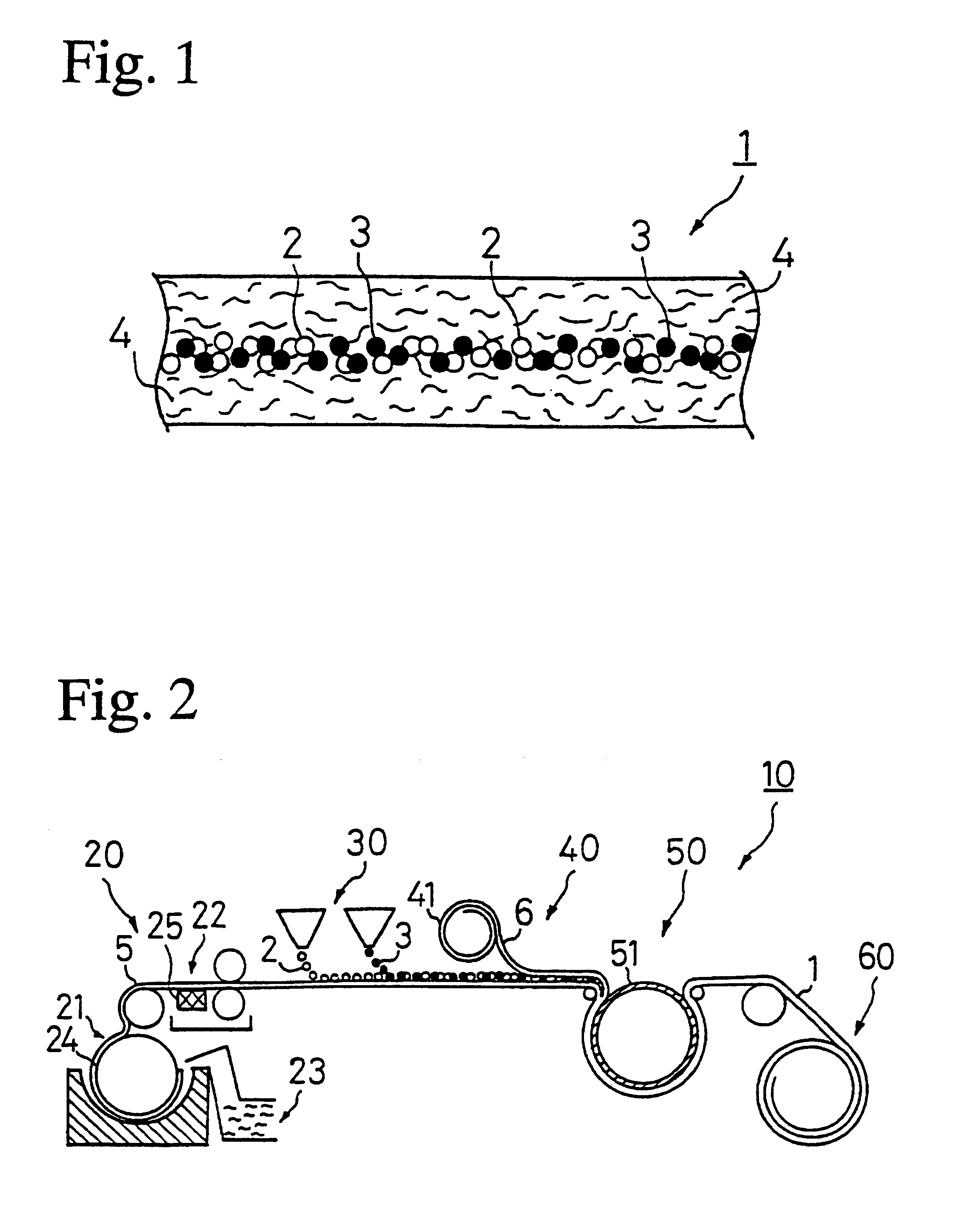 Deodorizing absorbent sheet