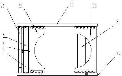 Clamping deformation resistant jig for machining large-diameter elbow