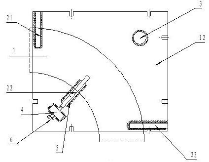 Clamping deformation resistant jig for machining large-diameter elbow