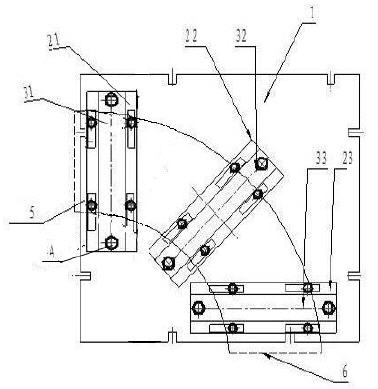 Clamping deformation resistant jig for machining large-diameter elbow