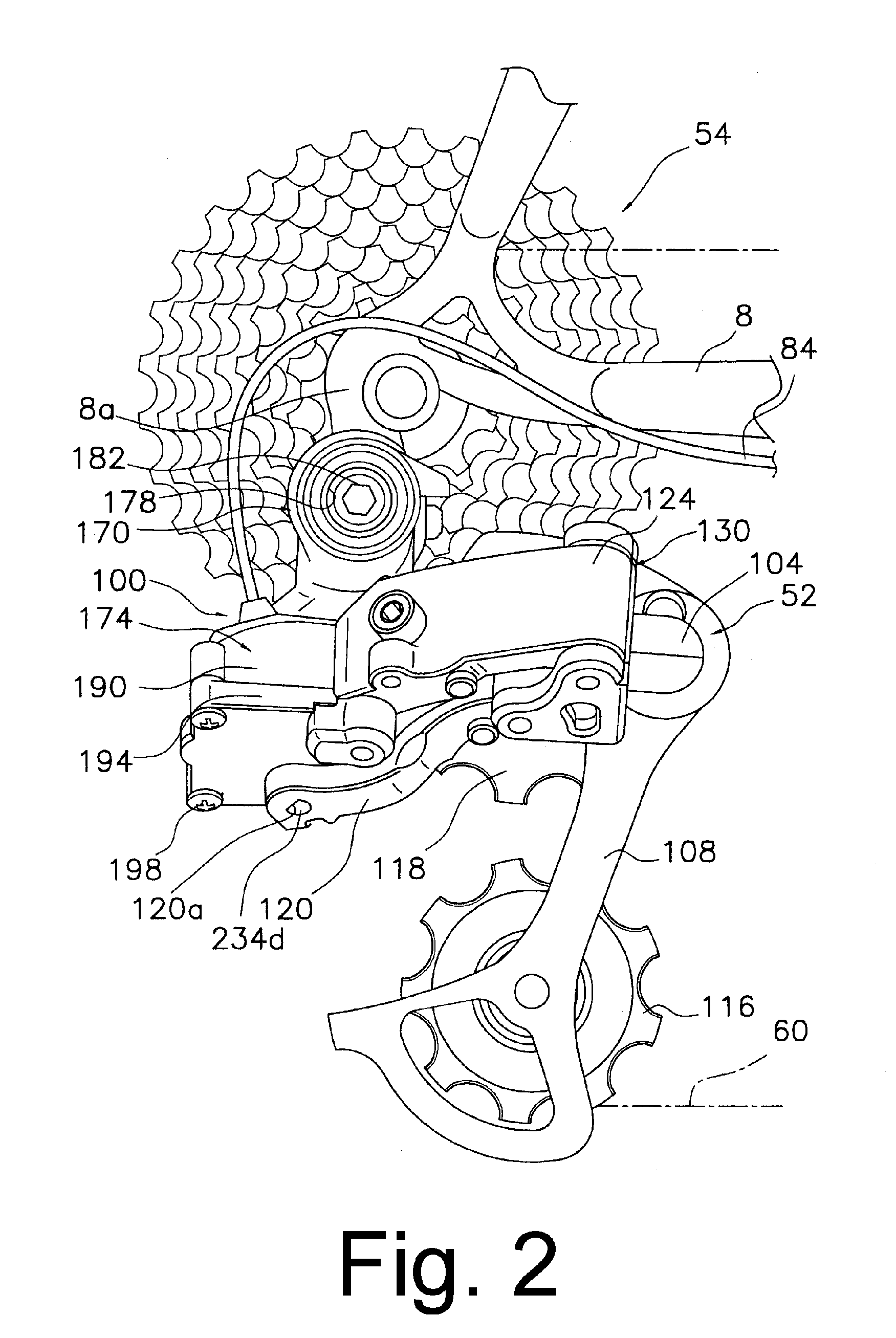 Apparatus for inhibiting undesirable movement of a bicycle electrical component