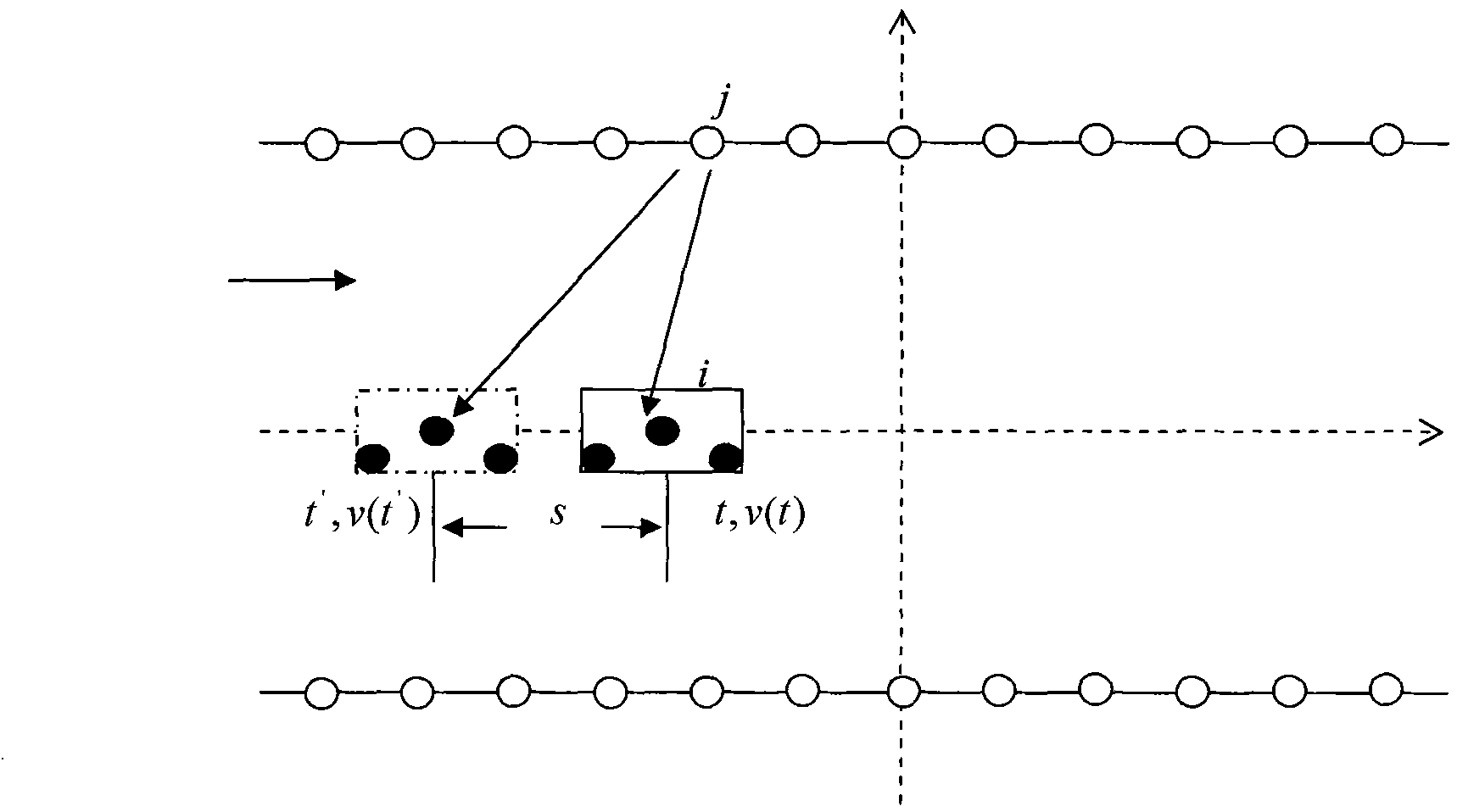 Method for simulating noise radiation and decomposing noise sources when automobile speeds up