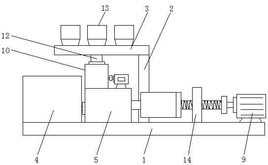 Injection molding machine for household appliance manufacturing