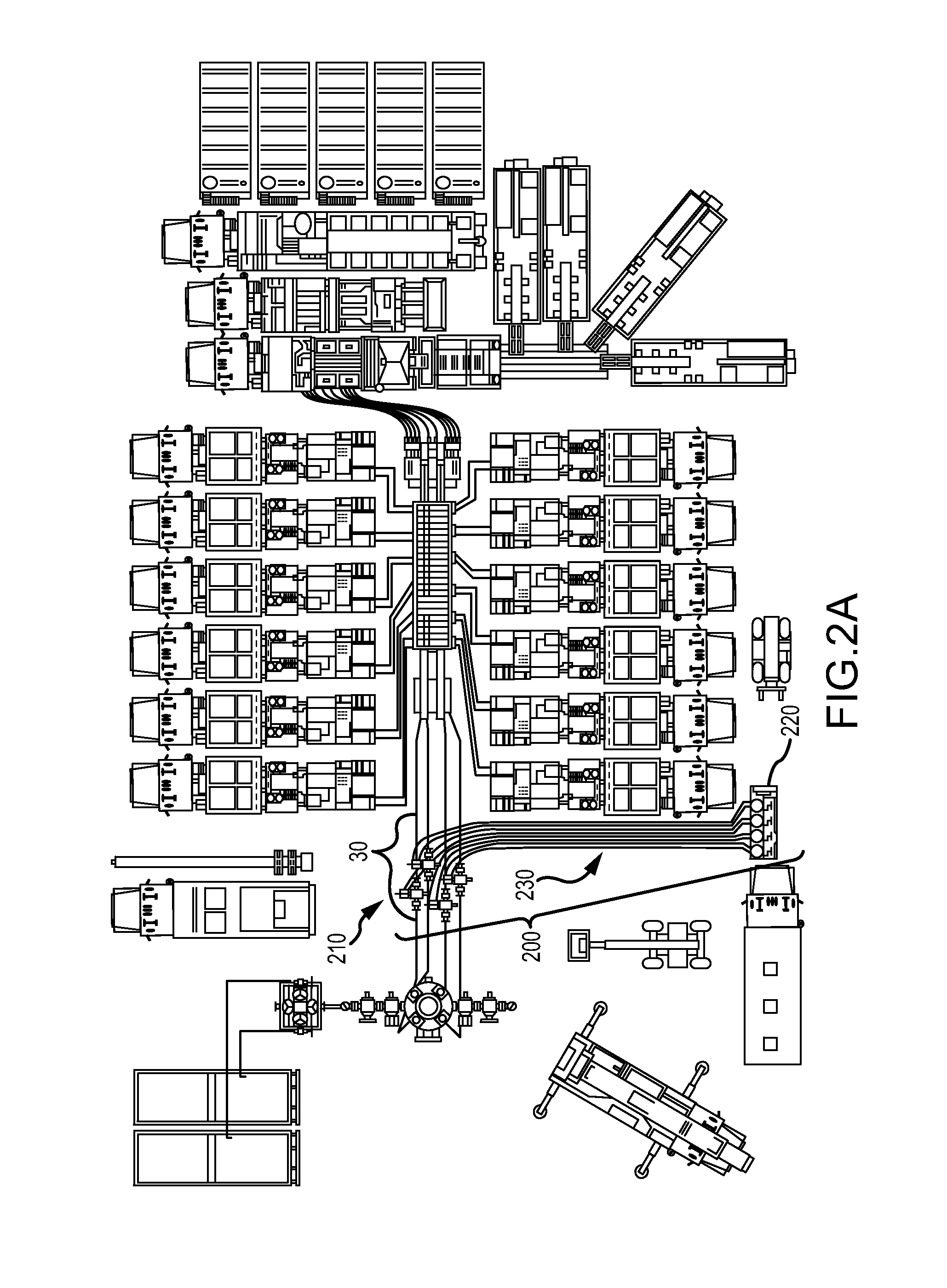 Remotely operated system for use in hydraulic fracturing of ground formations, and method of using same