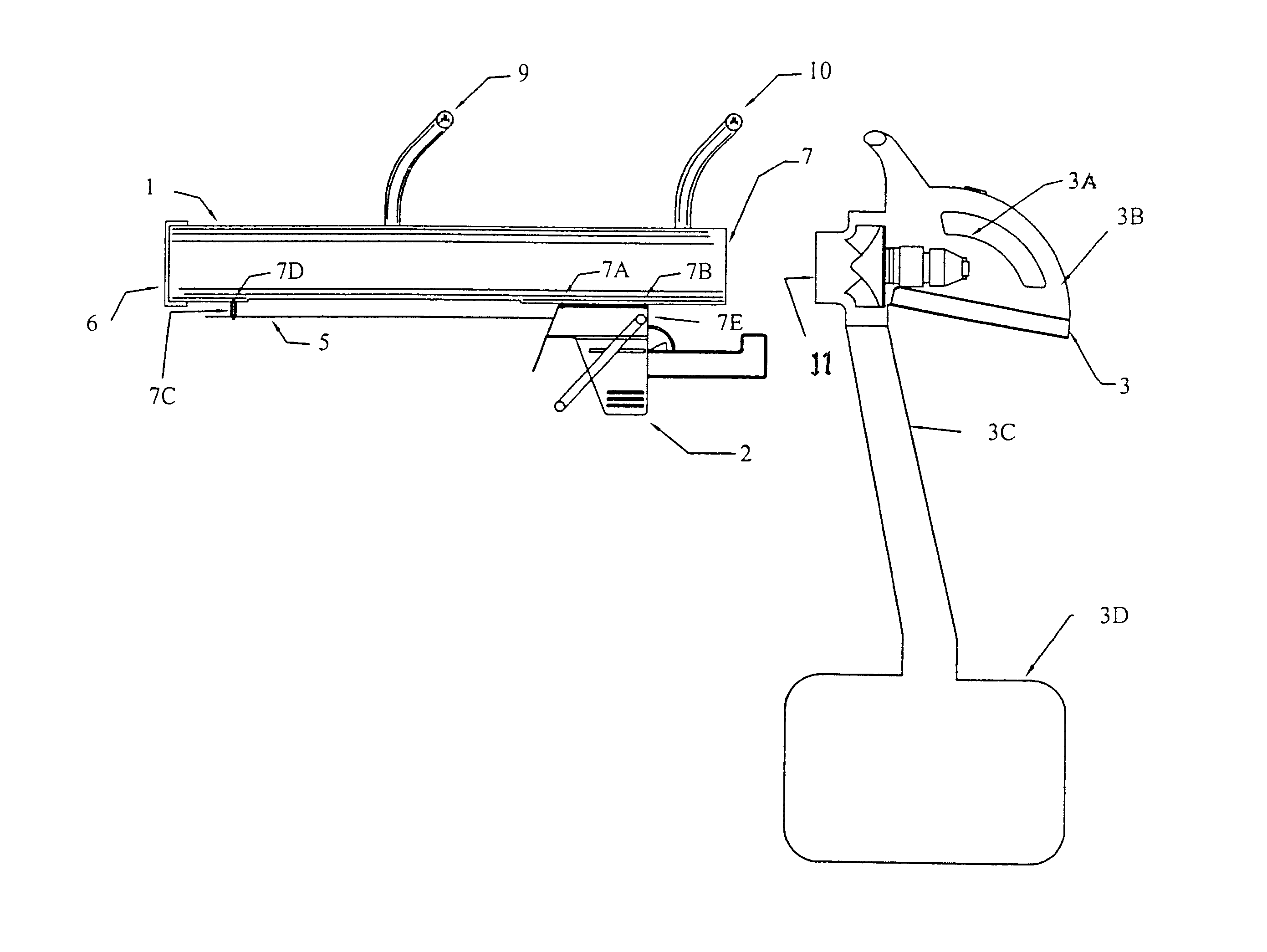 Clippings catcher attachment for combined trimmer and vacuum apparatus