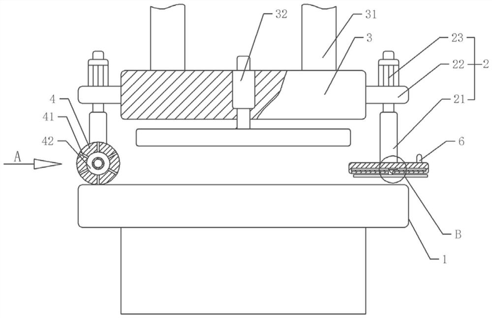 Steel plate straightening device