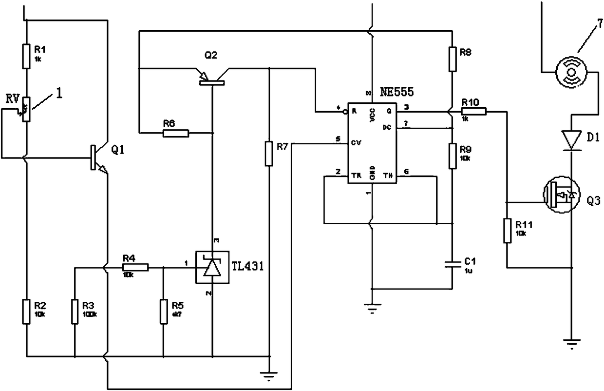 A drum brake automatic cooling system