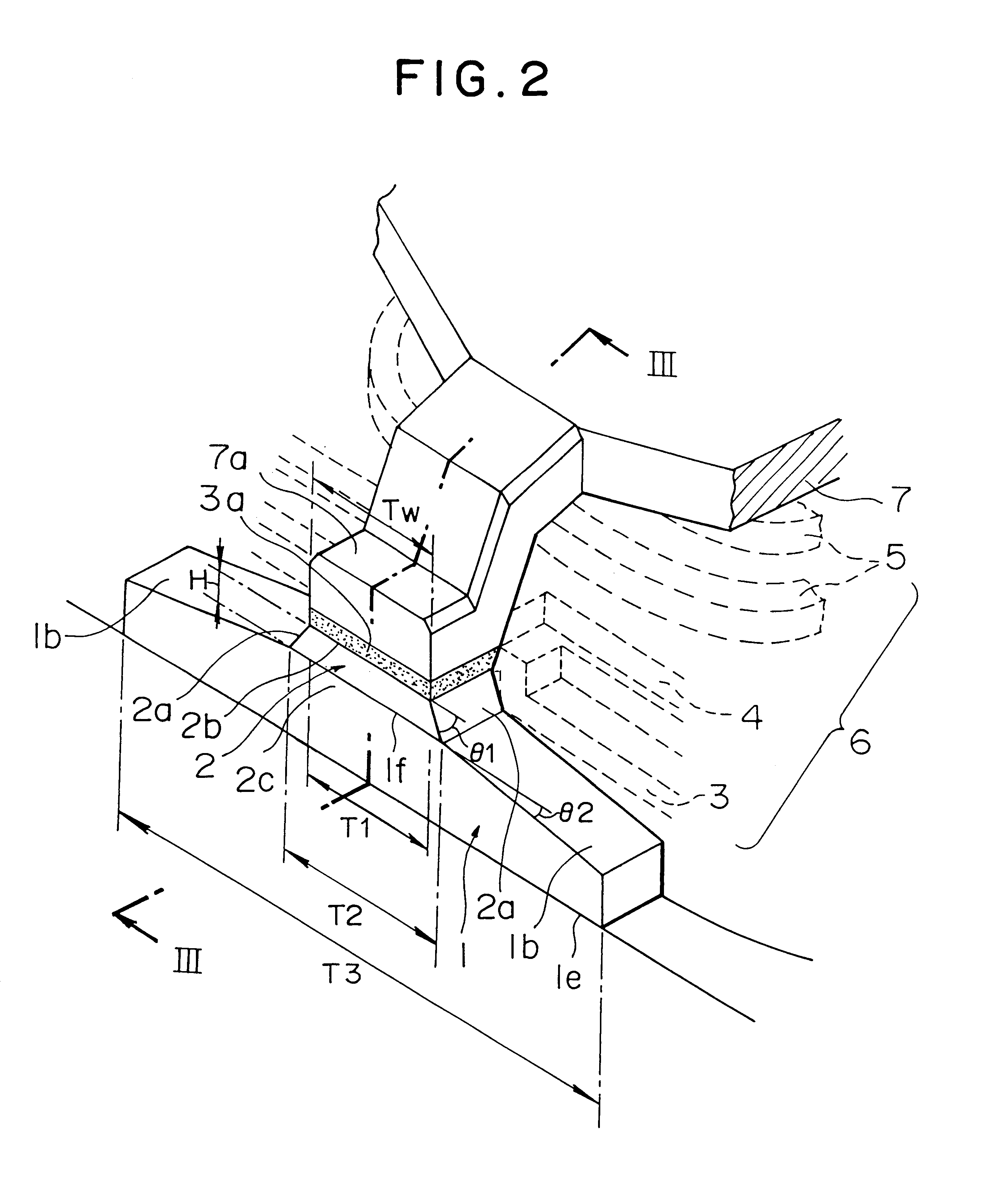 Combination read/write thin film magnetic head and its manufacturing method