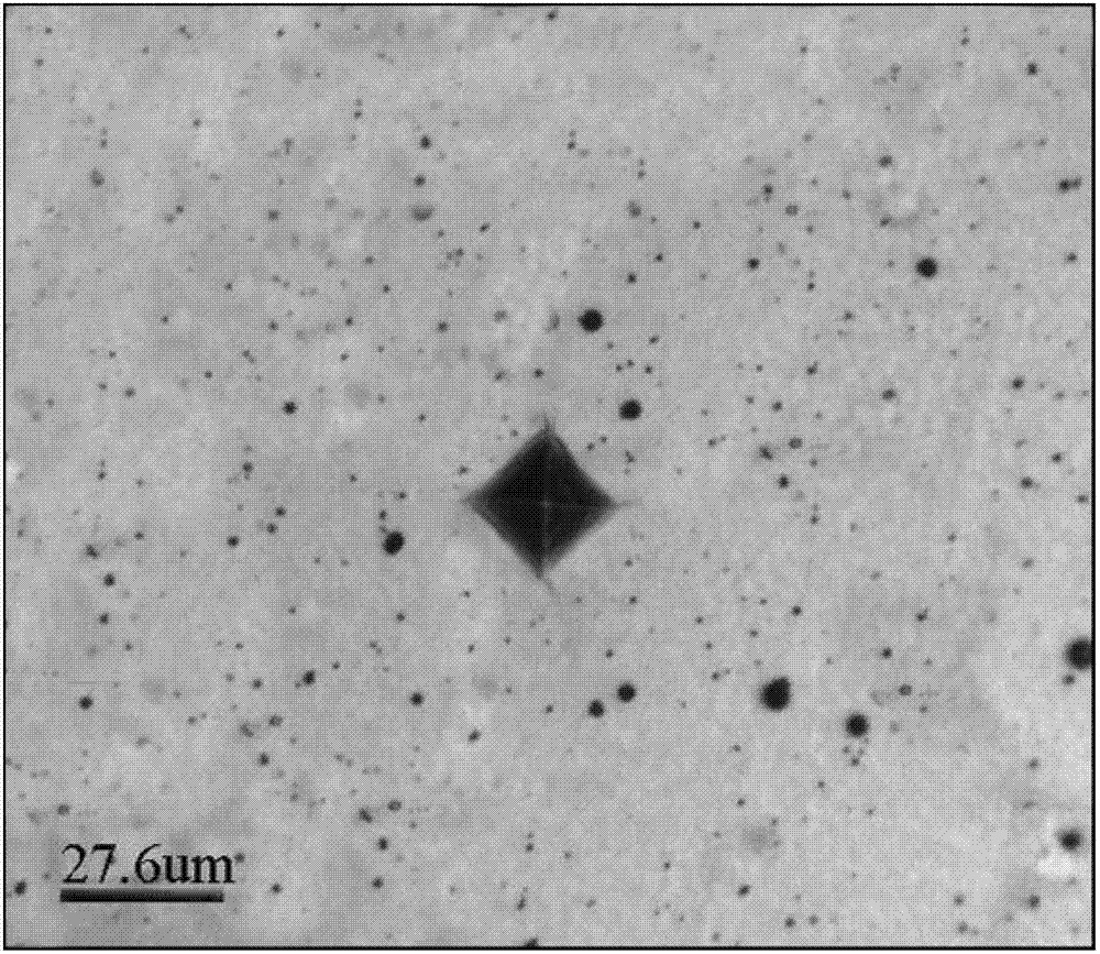 Processing method for improving toughness of hard film